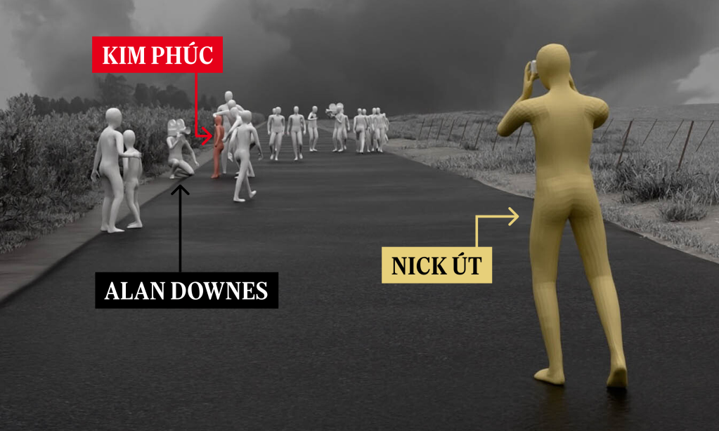 Illustration de l'article de Rolling Stone sur la controverse autour de « Napalm Girl »