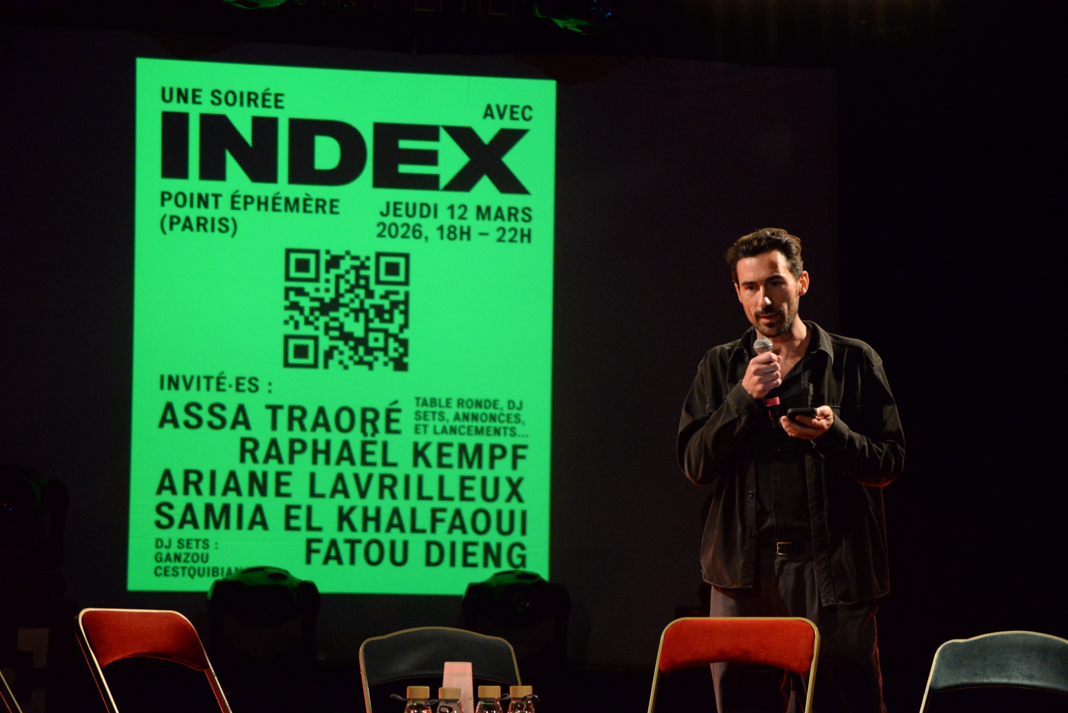 Une soirée avec Index — Point Éphémère, 12 mars 2026