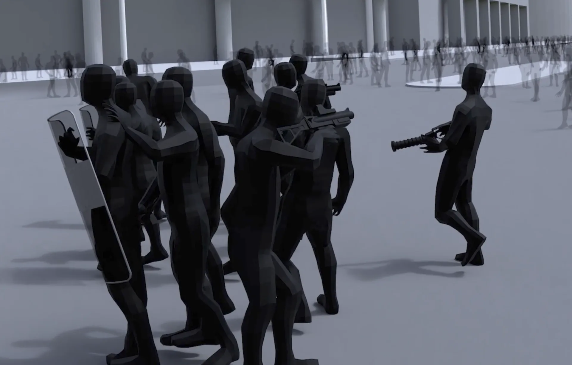 SPECTRE : Spatialized Ethnography of Crowds Through Reconstructed Ecologies